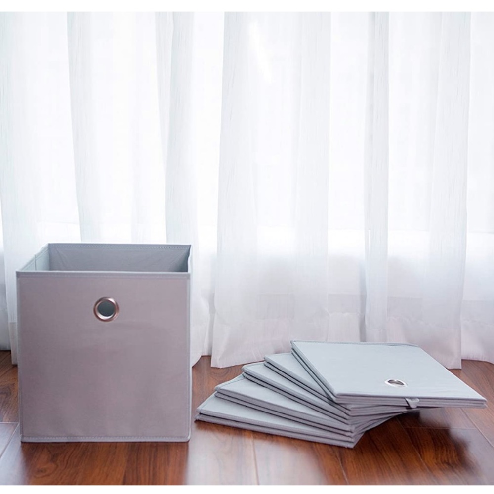 3 cube storage bins
